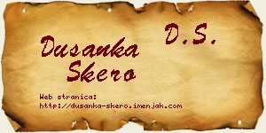 Dušanka Škero vizit kartica